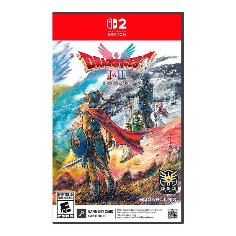 Nintendo Switch  Quest 128GB Jogo Dragon Quest I & II HD-2D Remake, Nintendo Switch 2
